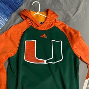 Miami hurricane sweatshirt